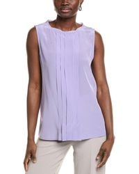 BOSS - Bemiula Silk Top - Lyst