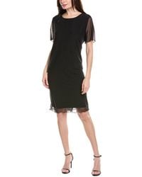 Bebe - Powermesh T-Shirt Dress - Lyst