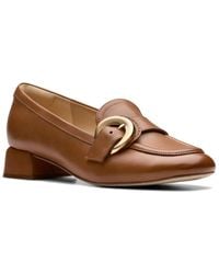 Clarks - Daiss30 Trim Leather Loafer - Lyst