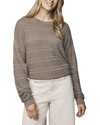 Splendid - Georgie Pointelle Cashmere-Blend Sweater - Lyst