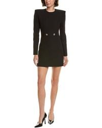 Versace - Wool Blazer Dress - Lyst