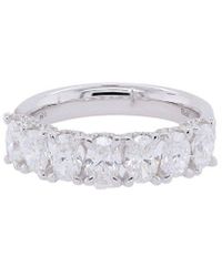Diana M. Jewels Fine Jewelry 18k 2.04 Ct. Tw. Diamond Half-eternity Ring - Multicolor