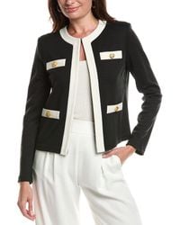 St. John - Milano Wool-Blend Jacket - Lyst