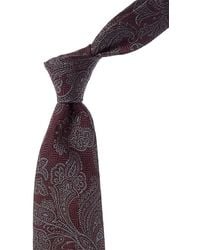 Brunello Cucinelli - Paisley Silk & Wool-Blend Tie - Lyst