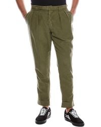 Officine Generale - Officine Generale Pierre Garment-dyed Linen-blend Pant - Lyst