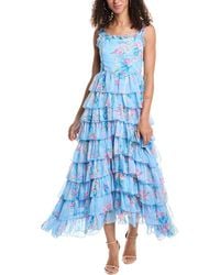 Beulah London - Tiered Maxi Dress - Lyst