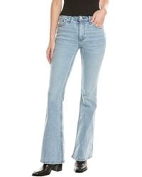 Rag & Bone - Flexi Dahlia Mid-Rise Full-Length Lou Flare Jean - Lyst