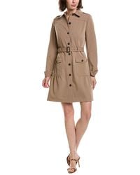 Tahari - Belted Shirtdress - Lyst