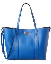 Italian Leather - Top Handle Tote - Lyst