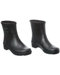 Celine - Mid Rubber Rain Boot (authentic Pre-loved) - Lyst