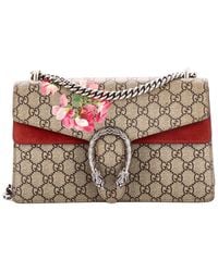 Gucci - Blooms Print Gg Coated Canvas Dionysus Bag Small (Authentic Pre- Loved) - Lyst