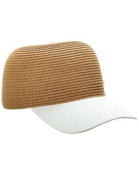 Surell - Paper Straw Baseball Cap - Lyst