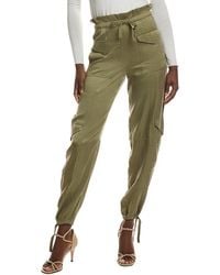 Ganni - Washed Satin Pant - Lyst
