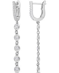Rina Limor - 14k 0.71 Ct. Tw. Diamond Drop Earrings - Lyst