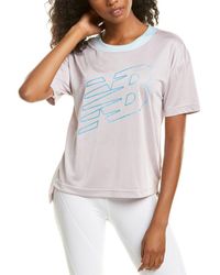 New Balance Archive Graphic Top - Grey