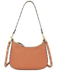 Tiffany & Fred Paris - Top-grain Leather Studded Crossbody - Lyst