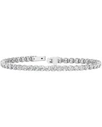 Lab Grown Diamonds - 14K 9.04 Ct. Tw. Lab-Grown Diamond Tennis Bracelet - Lyst