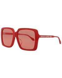 Gucci - GG0567SAN 58mm Sunglasses - Lyst