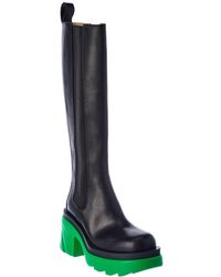 Bottega Veneta - Flash Leather Boot - Lyst