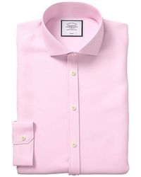 Charles Tyrwhitt - Non-iron Twill Cutaway Super Slim Fit Shirt - Lyst