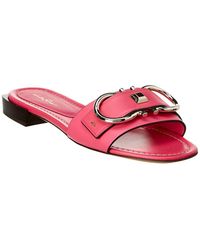Ferragamo Synthetic Pandy Gel Thong Sandals in Pink - Lyst