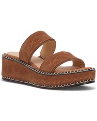 Frye - Joy Woodstock 2 Leather Sandal - Lyst