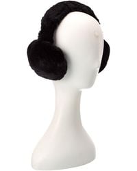 Surell - Accessories Shearling Earmuffs - Lyst