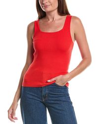 Splendid - Ribbed Sweater Tank - Lyst