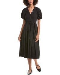 10 Crosby Derek Lam - Natalia Mixed Media Dress - Lyst