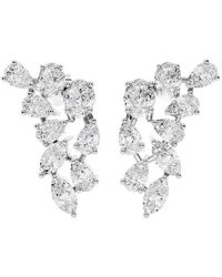 Sabrina Designs Lab Grown Diamonds - 14K 2.19 Ct. Tw. Lab-Grown Diamond Chandelier Earring - Lyst