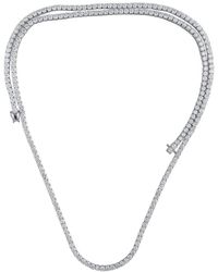 Lab Grown Diamonds - 14K 24.25 Ct. Tw. Lab Grown Diamond Necklace - Lyst