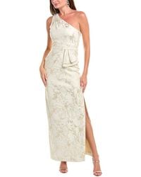 Aidan Mattox - Jacquard Column Dress - Lyst