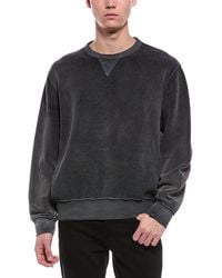 Rag & Bone - Milo Textured Crewneck Sweatshirt - Lyst