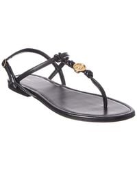 Celine - Penny Leather Sandal - Lyst