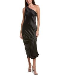 Halston - Viola Satin Gown - Lyst