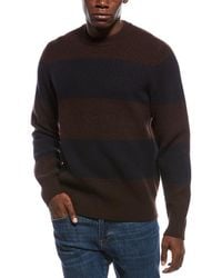 Vince - Relaxed Wool & Cashmere-Blend 1/4-Zip Mock Neck Sweater - Lyst