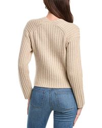 Vince Plush Cashmere Cardigan Lyst UK