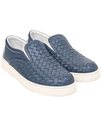 Bottega Veneta - Leather Dodger Slip-On Sneaker (Authentic Pre-Loved) - Lyst