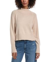 LUXE ALWAYS - Mock Neck Sweater - Lyst