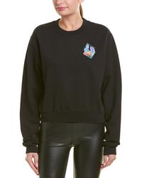 Off-White c/o Virgil Abloh T Micro Environment Crop Sweater - Black