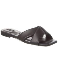 Natori - Vitta Leather Sandal - Lyst