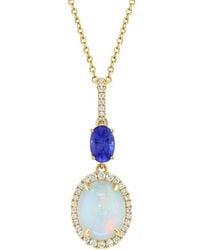 Effy Fine Jewelry - 14K 2.61 Ct. Tw. Diamond & Gemstone Necklace - Lyst