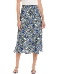 NIC+ZOE - Filagree Tile Slip Skirt - Lyst
