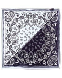 La Fiorentina - Silk Scarf - Lyst