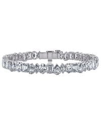 Lab Grown Diamonds - 14K 5.20 Ct. Tw. Lab-Grown Diamond Fancy Bracelet - Lyst
