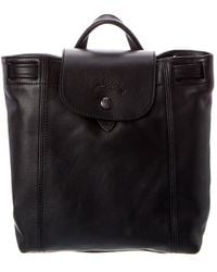 Longchamp - Le Pliage Cuir Xs Leather Backpack - Lyst