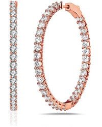 Rachel Glauber - Large Hoops - Lyst