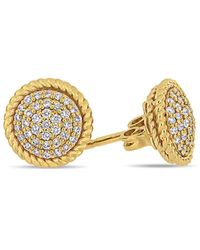 Diamond Select Cuts - 14k 0.31 Ct. Tw. Diamond Earrings - Lyst