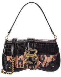 Just Cavalli - Iconic Snakes Shoulder Bag - Lyst