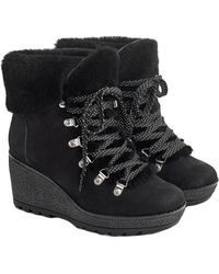 nordic wedge boots